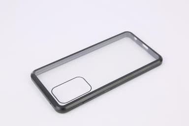 Samsung Galaxy A52 Skal med skärmskydd, Svart/Transparent