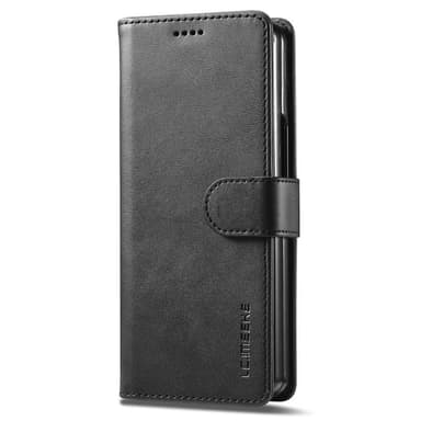 SKALO Samsung Z Fold5 LC.IMEEKE Lompakkokotelo PU-nahkaa - Musta