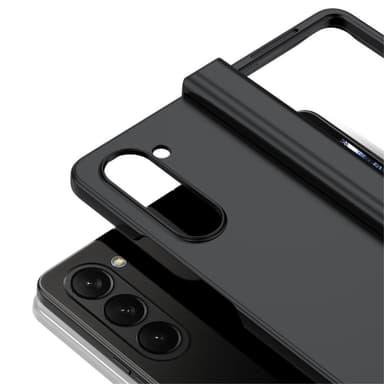 SKALO Samsung Z Fold5 Skin-touch Fold Suojakuori - Violetti