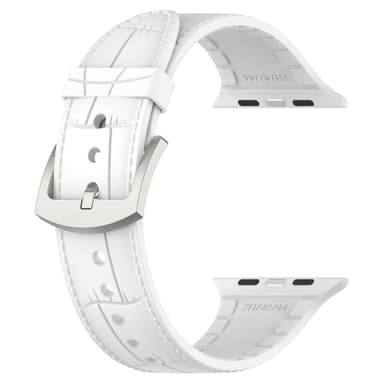 INF Rannekellon ranneke Apple Watchille 38/40/41 mm Valkoinen