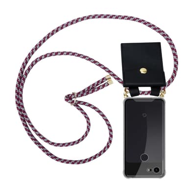 Google PIXEL 3 XL Suojakuori Kotelo (Punainen)