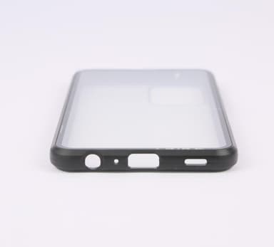 Samsung Galaxy A52 Skal med skärmskydd, Svart/Transparent