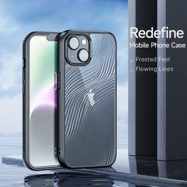 DUX DUCIS iPhone 15 Plus Aimo Series Suojakuori - Musta
