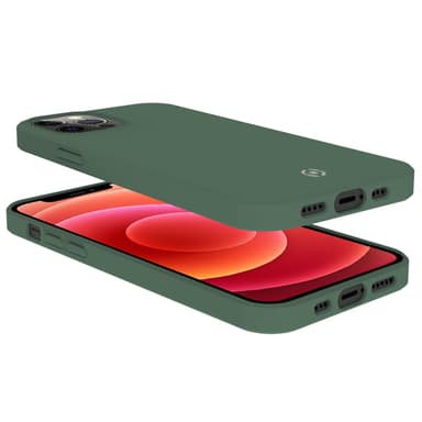 Celly Cromo Pehmeä kumikotelo iPhone 12/12 Pro Green
