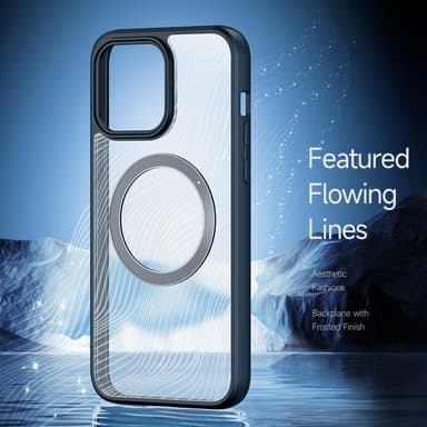 DUX DUCIS iPhone 15 Pro Max Aimo Series Magnetic Ring Suojakuori - Musta
