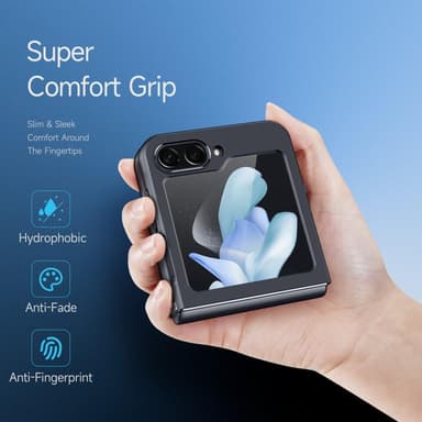 DUX DUCIS Samsung Z Flip5 Aimo Series Suojakuori - Musta