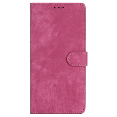 SKALO iPhone 15 Pro Max Lompakkokotelo PU-nahkaa - Cerise