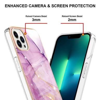 SKALO iPhone 15 Pro Max Marmori TPU kuori - #3