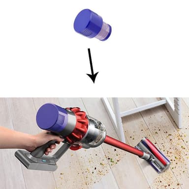 Jälkisuodatin Dyson V10 / SV12 Purplelle