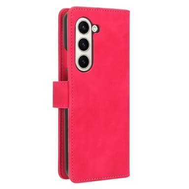 SKALO Samsung Z Fold5 Lompakkokotelo PU-nahkaa - Cerise