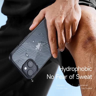 DUX DUCIS iPhone 15 Plus Aimo Series Suojakuori - Musta