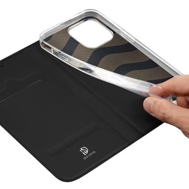 DUX DUCIS Skin Pro -sarja iPhone 15 Pro - Musta