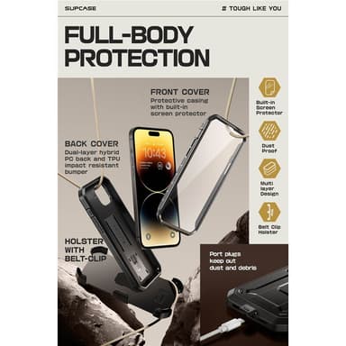SUPCASE UB Pro kuori Apple iPhone 15