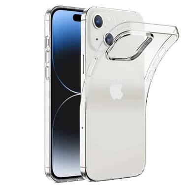 Silikonikotelo läpinäkyvä Apple iPhone 15 Plus