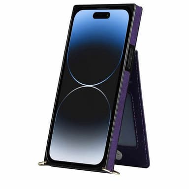 Zipper kaulakorukuori Apple iPhone 15 Plus - Violetti