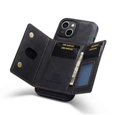 DG-Ming M2 kuori Apple iPhone 15 Plus - Musta