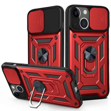 Jazz 3i1 kuori Apple iPhone 15 - Punainen
