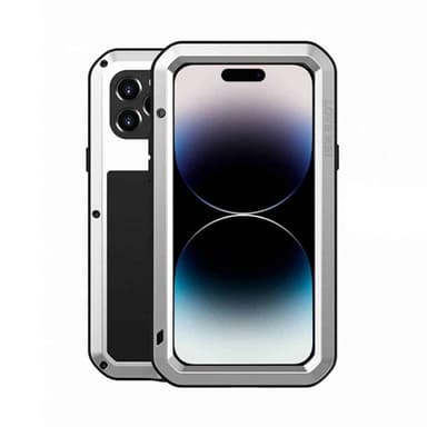 LOVE MEI Powerful kuori Apple iPhone 15 Pro Max - Hopea