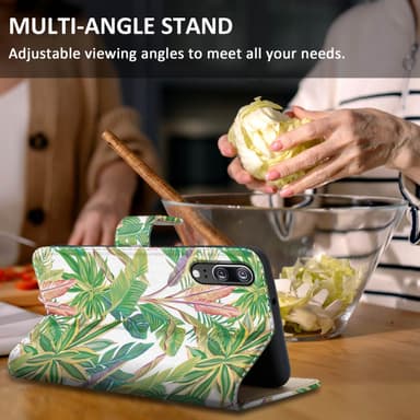 Huawei P20 Suojakuori Lompakkokotelo Case