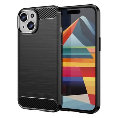 Hiilikuiturakenteinen TPU-kansi iPhone 15: lle
