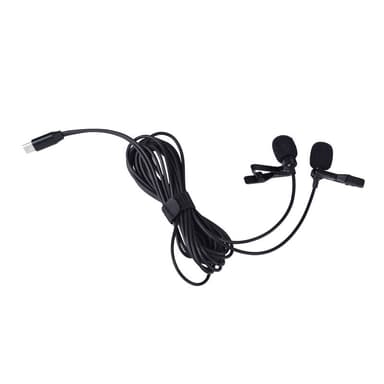 Renton Kaksoismikrofoni sylimikrofoniin (USB-C)