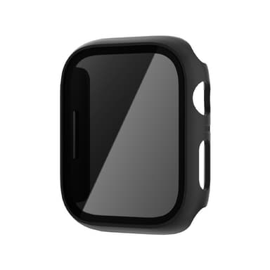 INF Yksityinen suojakotelo karkaistun lasin näytönsuojalla Apple Watch 9:lle Musta 45 mm