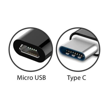 Sovitin USB-C - Micro-USB - Hopea