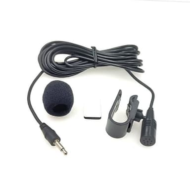 Mikrofoni Mono Clip, 2,5mm - 3 Metriä