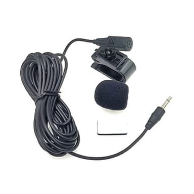 Mikrofoni Mono Clip, 2,5mm - 3 Metriä