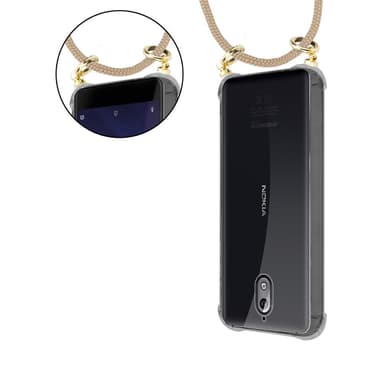 Nokia 3.1 Suojakuori Kotelo (Ruskea)