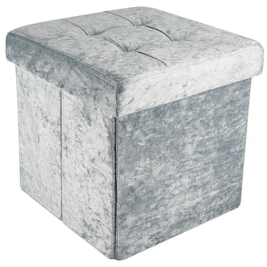Taitettava Jakkara istuinkuutio 30x30x30cm  (sininen)