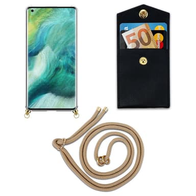 Oppo FIND X2 Suojakuori Kotelo (Ruskea)