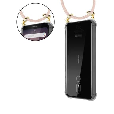 Nokia 3.2 Suojakuori Kotelo (Vaaleanpunainen)