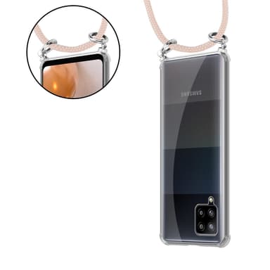 Samsung Galaxy A42 4G Suojakuori Kotelo (Pinkki)