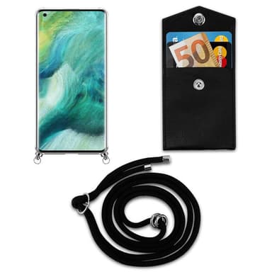 Oppo FIND X2 Suojakuori Kotelo (Musta)