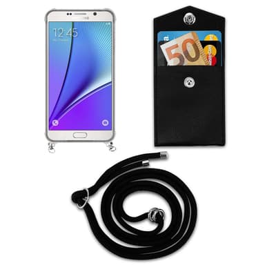 Samsung Galaxy NOTE 5 Suojakuori Kotelo (Musta)