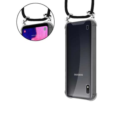 Samsung Galaxy A10 / M10 Suojakuori Kotelo (Musta)