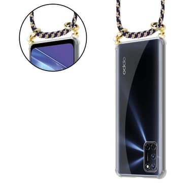 Oppo A52 Suojakuori Kotelo (Sininen)