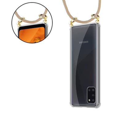 Samsung Galaxy A31 Suojakuori Kotelo (Ruskea)