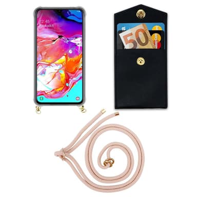 Samsung Galaxy A70 / A70s Suojakuori Kotelo (Pinkki)