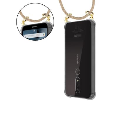 Nokia 4.2 Suojakuori Kotelo (Ruskea)