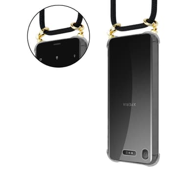 Sony Xperia XZ1 Suojakuori Kotelo (Musta)