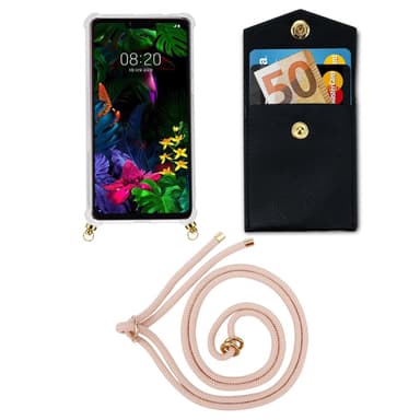 LG G8S Suojakuori Kotelo (Vaaleanpunainen)