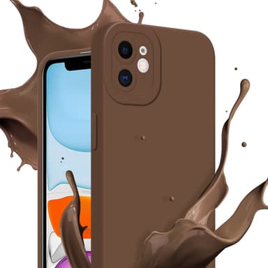 iPhone 11 Suojakuori Kotelo (Ruskea)
