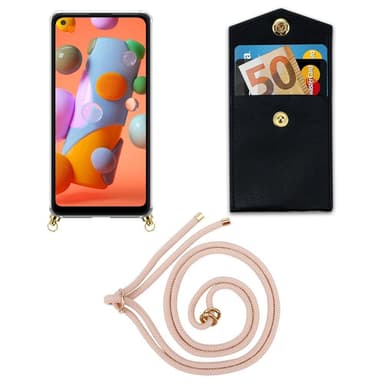 Samsung Galaxy A11 / M11 Suojakuori Kotelo (Pinkki)