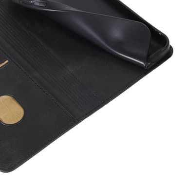 Lompakkoteline puhelimen kotelo iPhone 15 Plus kännykkäsuojukselle - musta