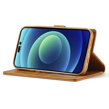 LC.IMEEKE Lompakkotelinekotelo iPhone 15 Pro