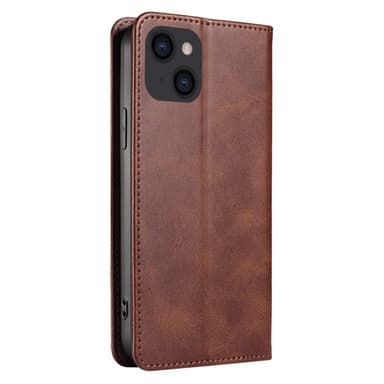 Lompakkoteline Puhelinkotelo iPhone 15 Pro Max kännykkäsuojukselle -Kahvi