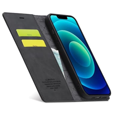 LC.IMEEKE Magneettinen puhelinkotelo iPhone 15 Plus -telineen lompakon suojukselle