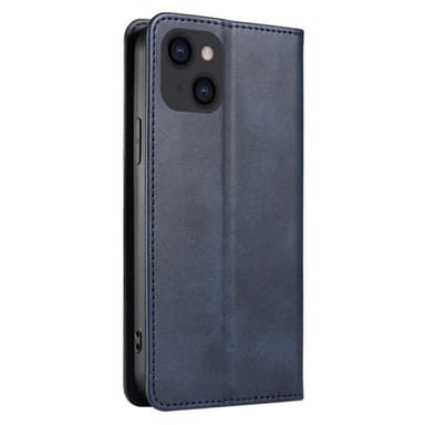 Lompakkoteline puhelimen kotelo iPhone 15 Plus kännykkäsuojukselle - sininen